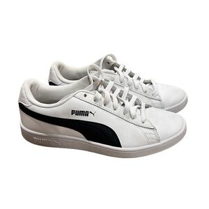 Puma White & Black Sneakers Size 9
